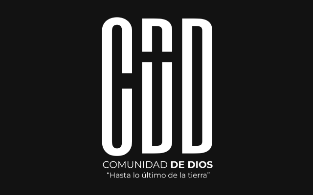Landing page of the Comunidad de Dios